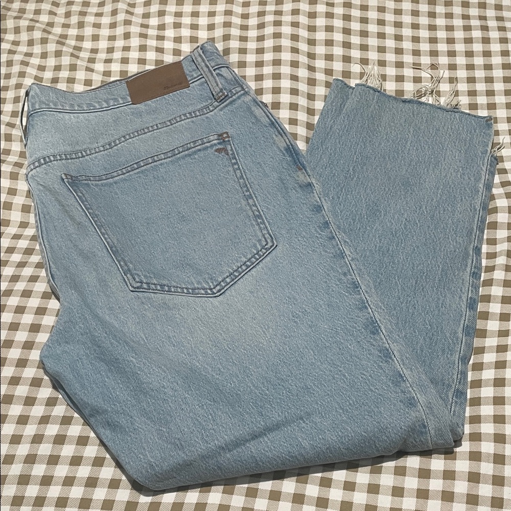 Madewell Women's High Rise Jeans in Soft Blue